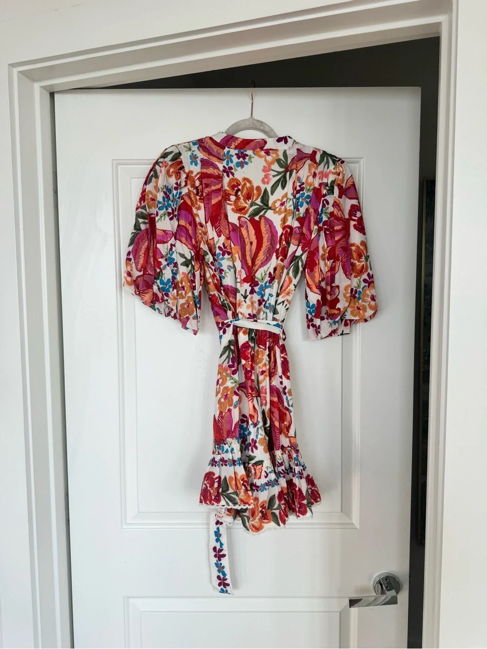 Farm Rio Spring Bananas Mini Dress - Picture 6 of 10